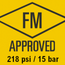 TUBI E RACCORDI FM APPROVED 218 psi (15 bar, SDR 11)