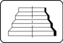 RIDUZIONE CONCENTRICA PPR GRIGIO CODOLO CORTO